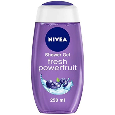 Nivea Powerfruit Shower Gel, 250ml (Pack of 2)