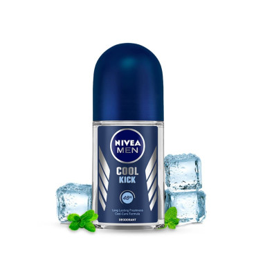 Nivea Unisex Spencer'S Combo - Fresh Roll On Deodorant Cool Kick, 50Ml (Pack Of 2)