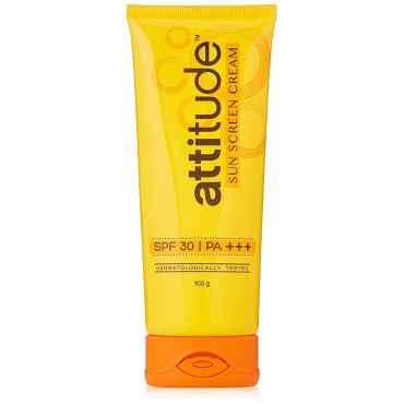 Amway Attitude Sun Screen Cream With Spf 30 & Pa+++ / 100 Grams