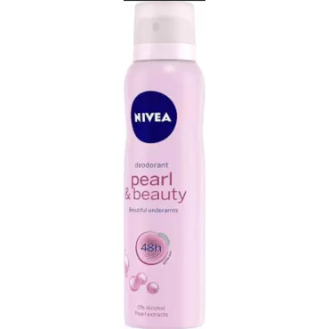 NIVEA Men deo women deo men deo fresh active and pearl and beauty deorant for men deo Body Spray - For Men & Women (300 ml, Pack of 2