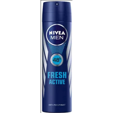 NIVEA Men deo women deo men deo fresh active and pearl and beauty deorant for men deo Body Spray - For Men & Women (300 ml, Pack of 2