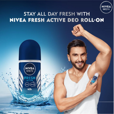 NIVEA MEN Fresh Active 50ml Deo Roll On