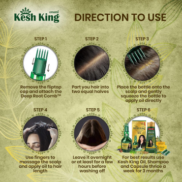 Kesh King Ayurvedic Anti Hairfall Oil