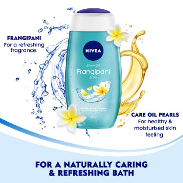 NIVEA Frangipani & Oil 250ml Body Wash