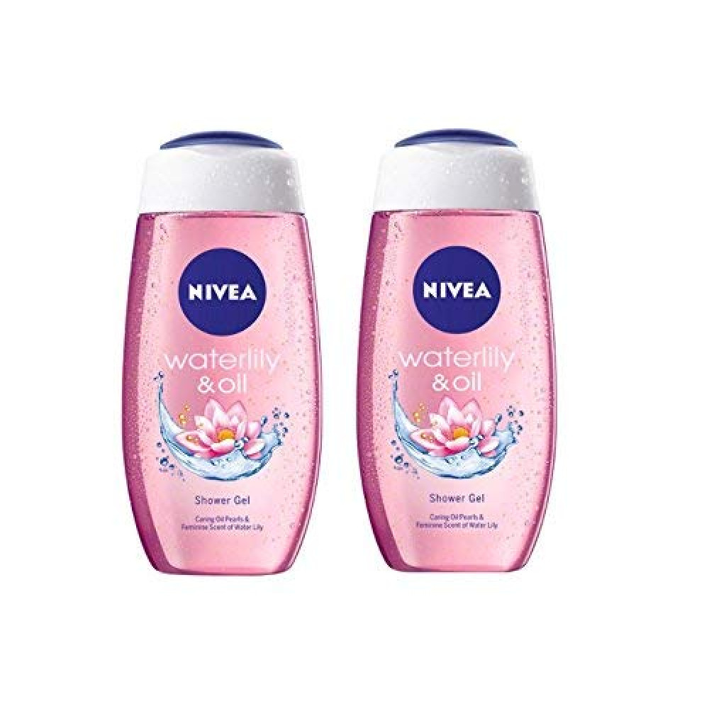 Nivea Waterlily & Oil Shower Gel (250ml) (Pack of 2)