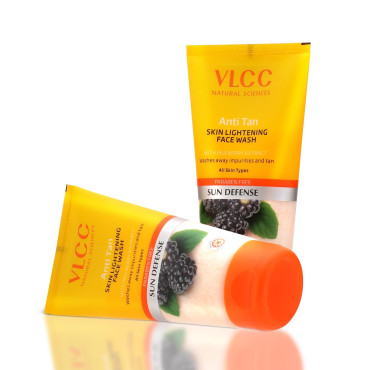 VLCC Anti Tan Skin Lightening Face Wash-150Ml X 2 (300Ml)