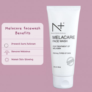 N Plus Professional De Pigmentation Combo ( Melacare Facewash 100ml + De Pigmentation Cream 50g )