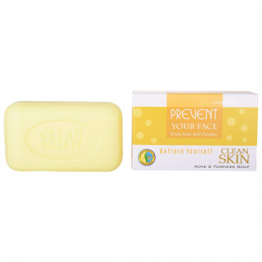 Nandini Clean Skin Acne and Fairness Soap, 75g (Pack of 6)