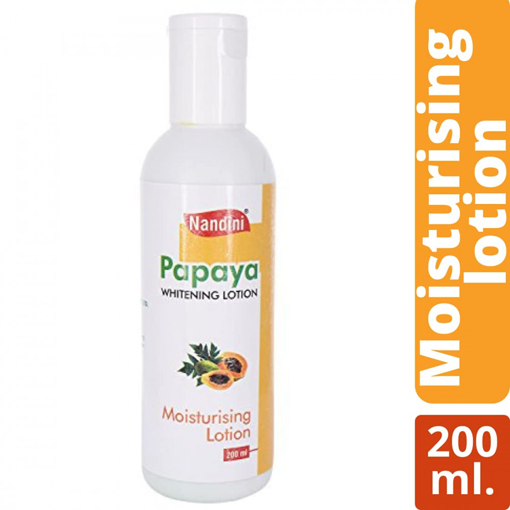 Nandini Papaya Whitening Moisturising Lotion pack of 1
