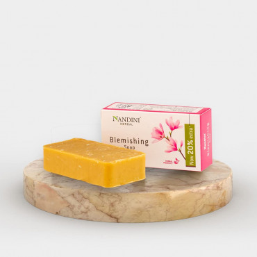 Nandini Herbal Blemishing Soap Enriched With Sandalwood Oil for Man & Women, 30gm. (Pack of 3)
