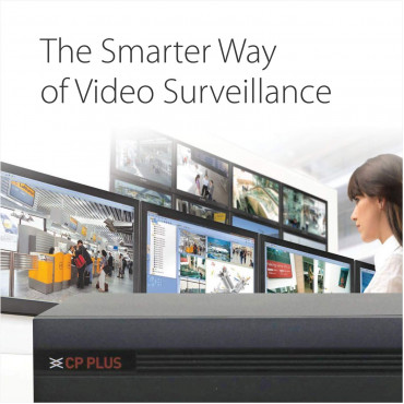 CP PLUS 4 Channel 1080P Lite Cosmic Full HD Digital Video Recorder (DVR) +Records CCTV footage in a Digital Format - CP-UVR-0401E1-CS
