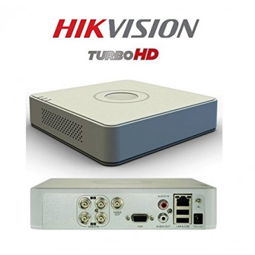 Hikvision New Upgraded 4Channel DS-7A04HGHI-F1 Turbo HD Mini DVR 1Pcs
