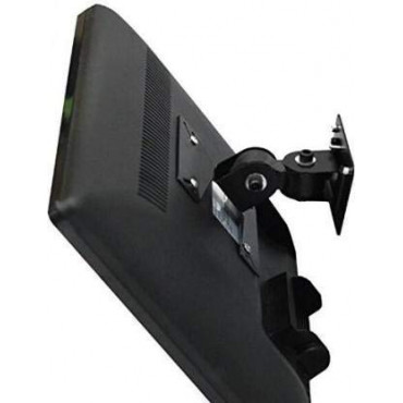 Movable Wall Mount Monitor Arm and Stand VESA Standard 75X75 / 100X 100 Mm 10 to 27-Inc 180 Degree Rotation Bracket for LCD LED TV ( in Black)
