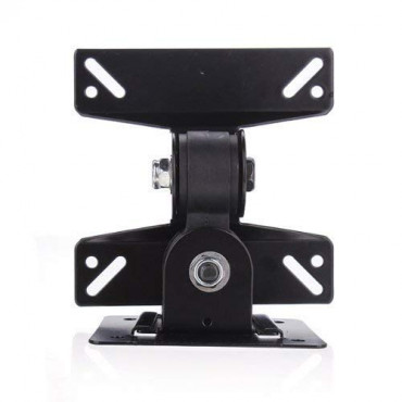 Movable Wall Mount Monitor Arm and Stand VESA Standard 75X75 / 100X 100 Mm 10 to 27-Inc 180 Degree Rotation Bracket for LCD LED TV ( in Black)
